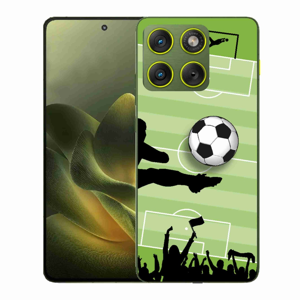 Gelový kryt mmCase na Motorola Edge 70 - fotbal 3