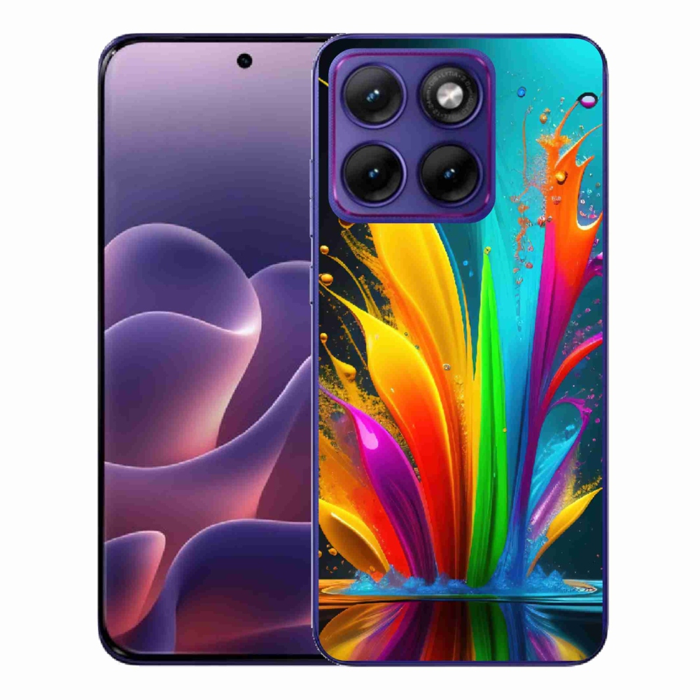 Gelový kryt mmCase na Motorola Edge 70 Fusion - abstraktní motiv 1