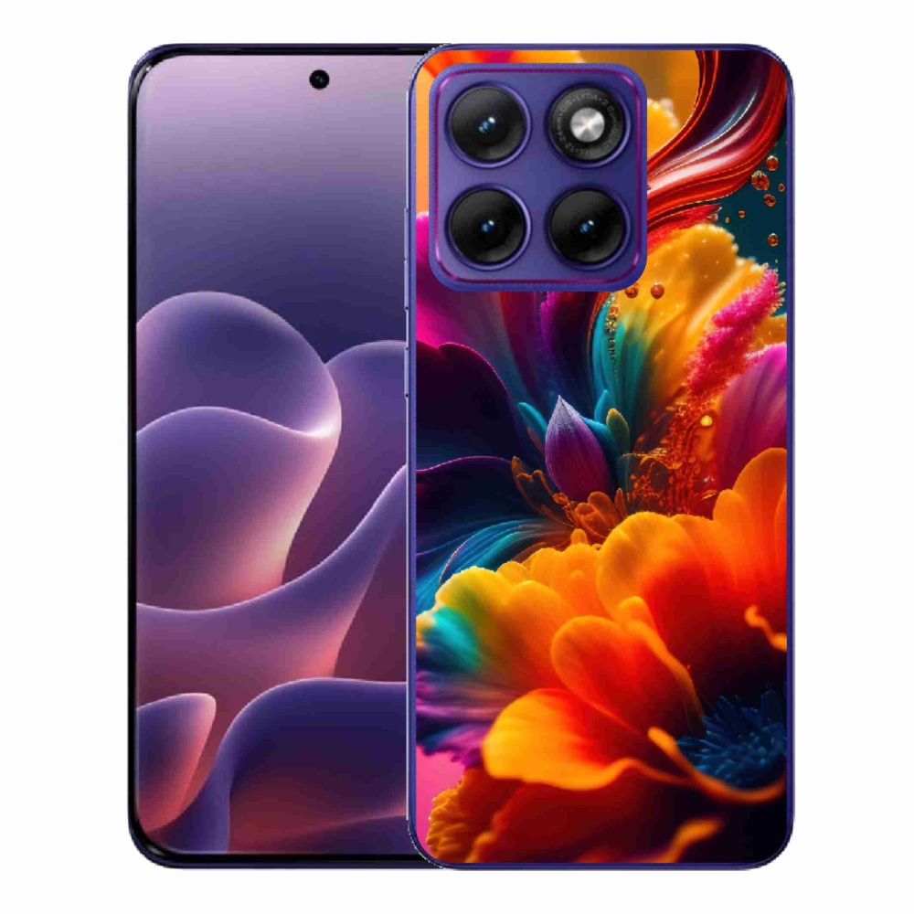 Gelový kryt mmCase na Motorola Edge 70 Fusion - abstraktní motiv 2