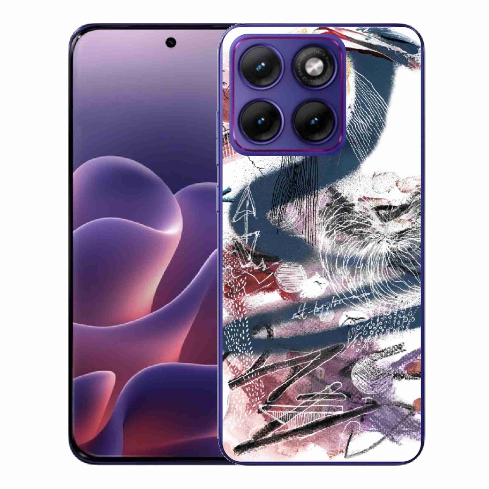 Gelový kryt mmCase na Motorola Edge 70 Fusion - abstraktní motiv 28
