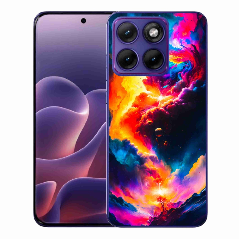 Gelový kryt mmCase na Motorola Edge 70 Fusion - abstraktní motiv