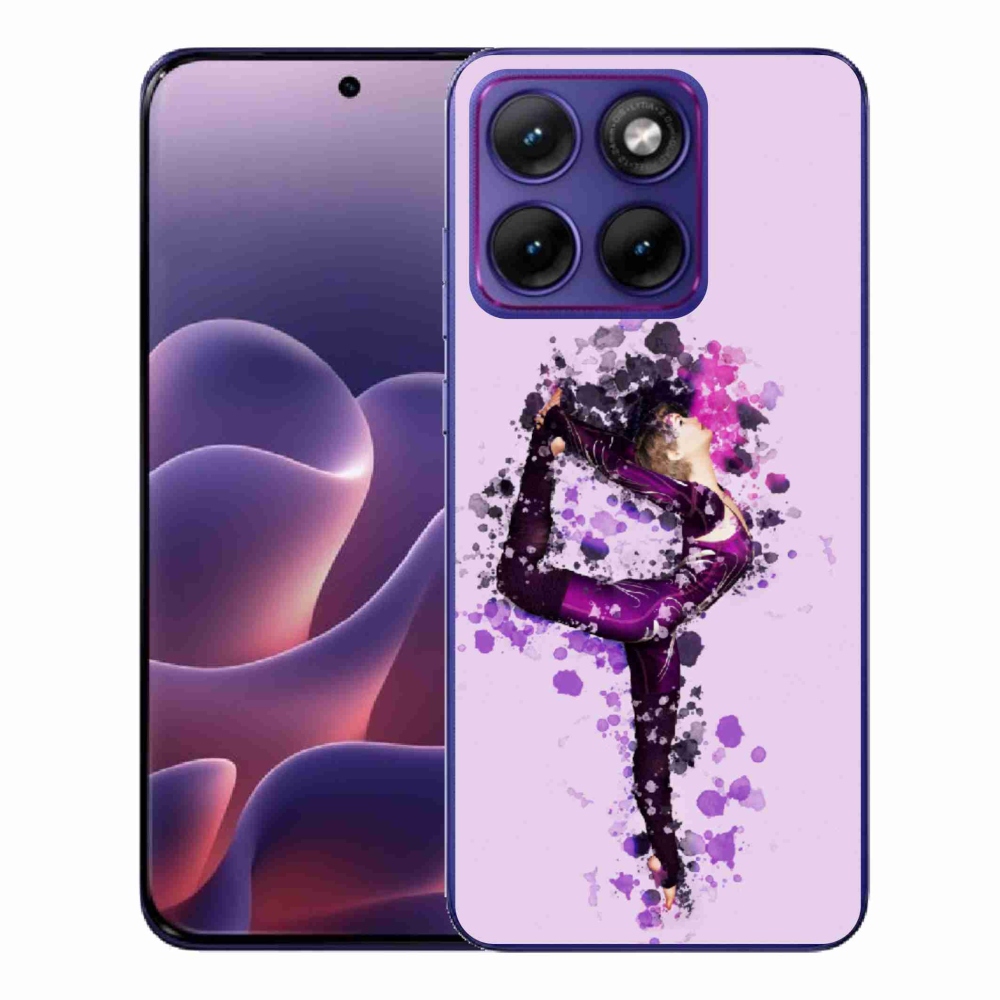 Gelový kryt mmCase na Motorola Edge 70 Fusion - baletka