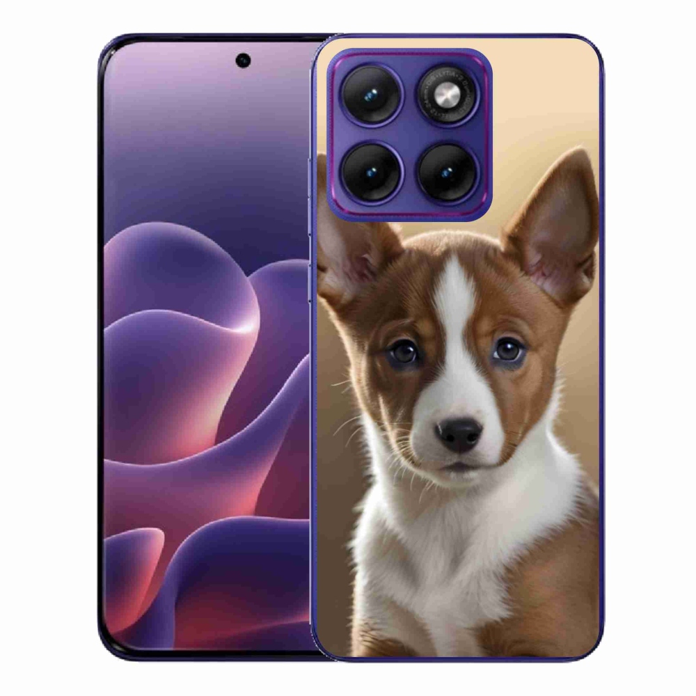 Gelový kryt mmCase na Motorola Edge 70 Fusion - basenji