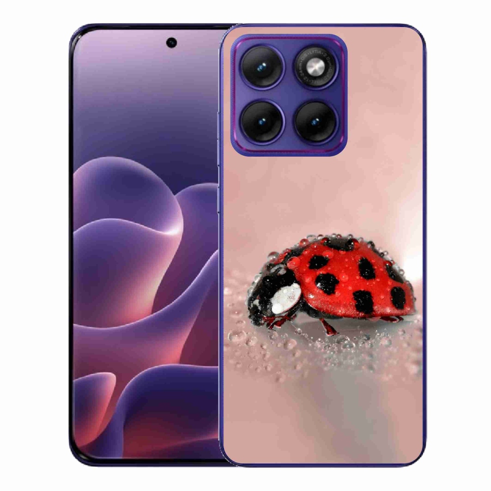Gelový kryt mmCase na Motorola Edge 70 Fusion - beruška