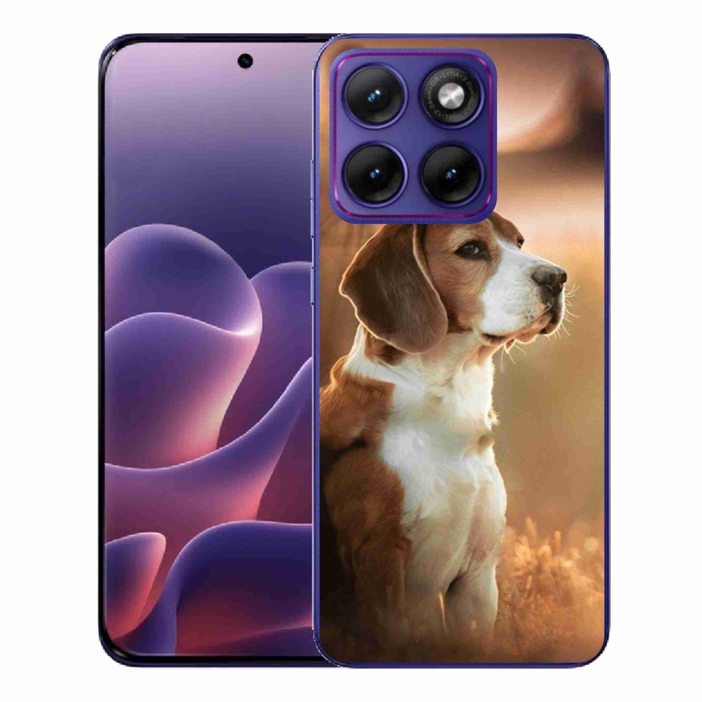 Gelový kryt mmCase na Motorola Edge 70 Fusion - bígl