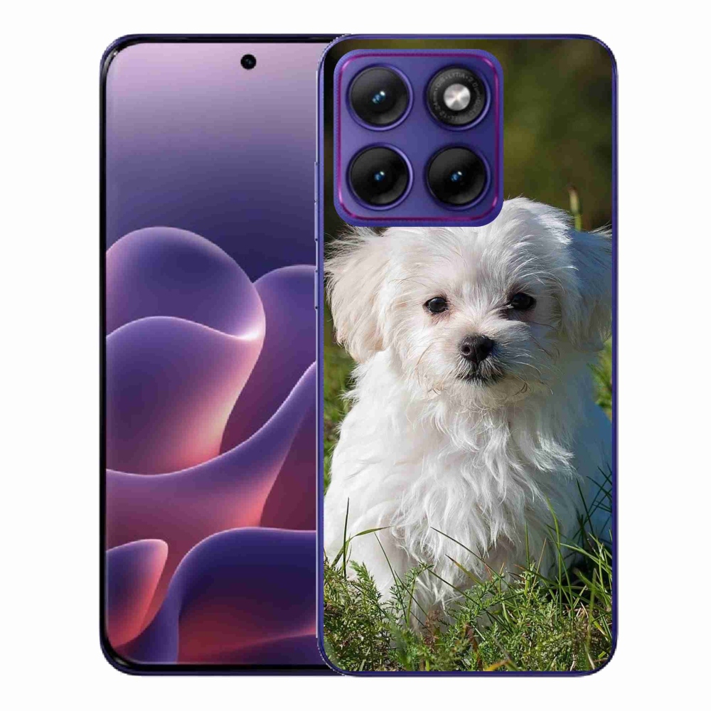 Gelový kryt mmCase na Motorola Edge 70 Fusion - bišonek