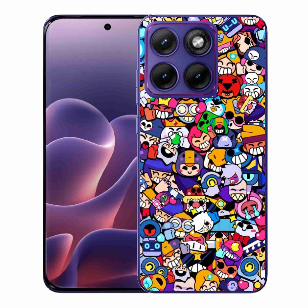 Gelový kryt mmCase na Motorola Edge 70 Fusion - brawl stars 2