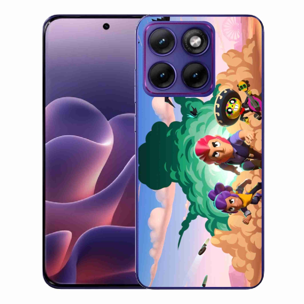 Gelový kryt mmCase na Motorola Edge 70 Fusion - brawl stars