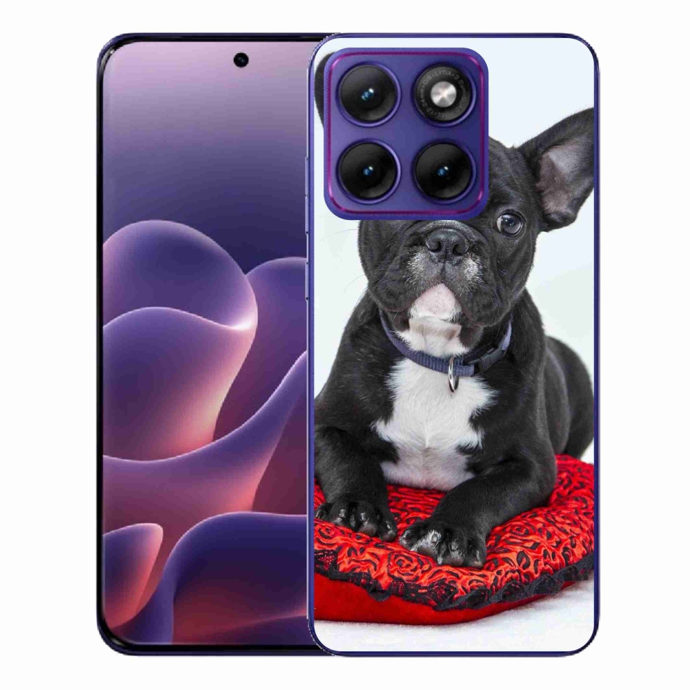 Gelový kryt mmCase na Motorola Edge 70 Fusion - buldok