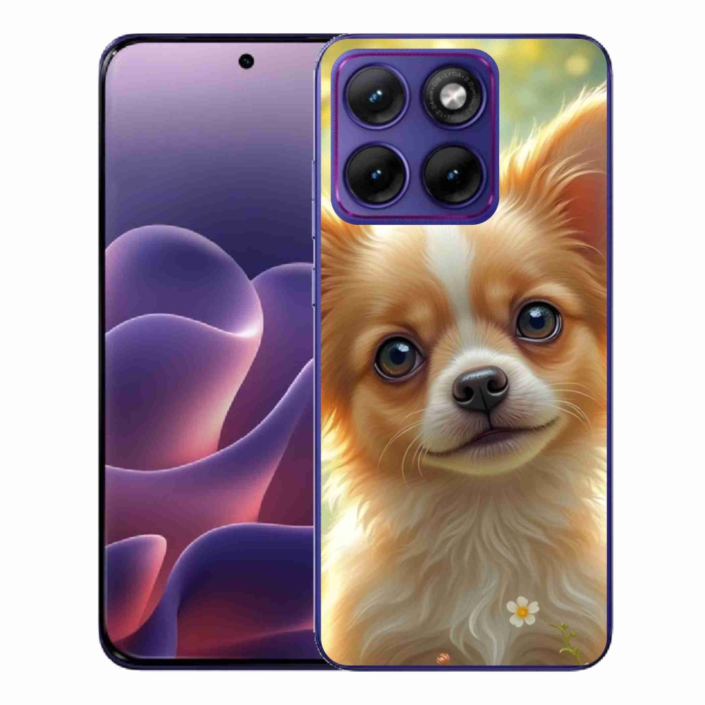 Gelový kryt mmCase na Motorola Edge 70 Fusion - čivava 5