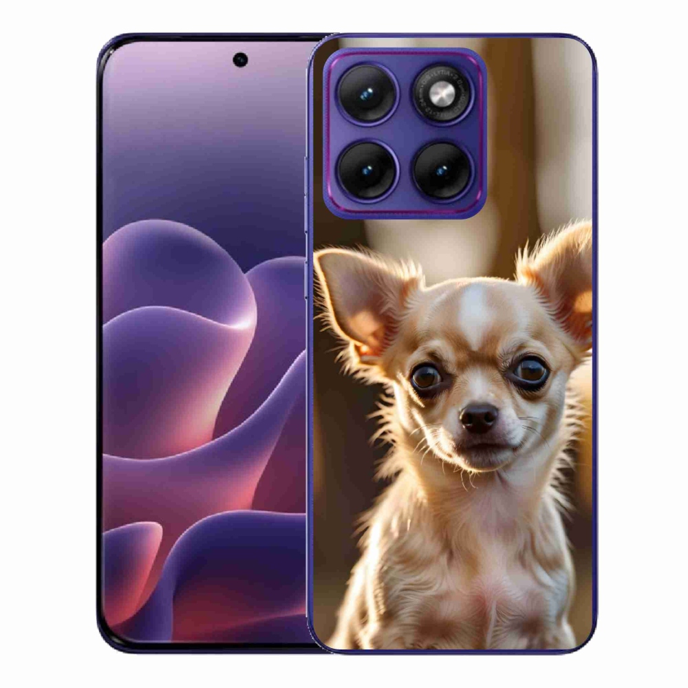 Gelový kryt mmCase na Motorola Edge 70 Fusion - čivava 6