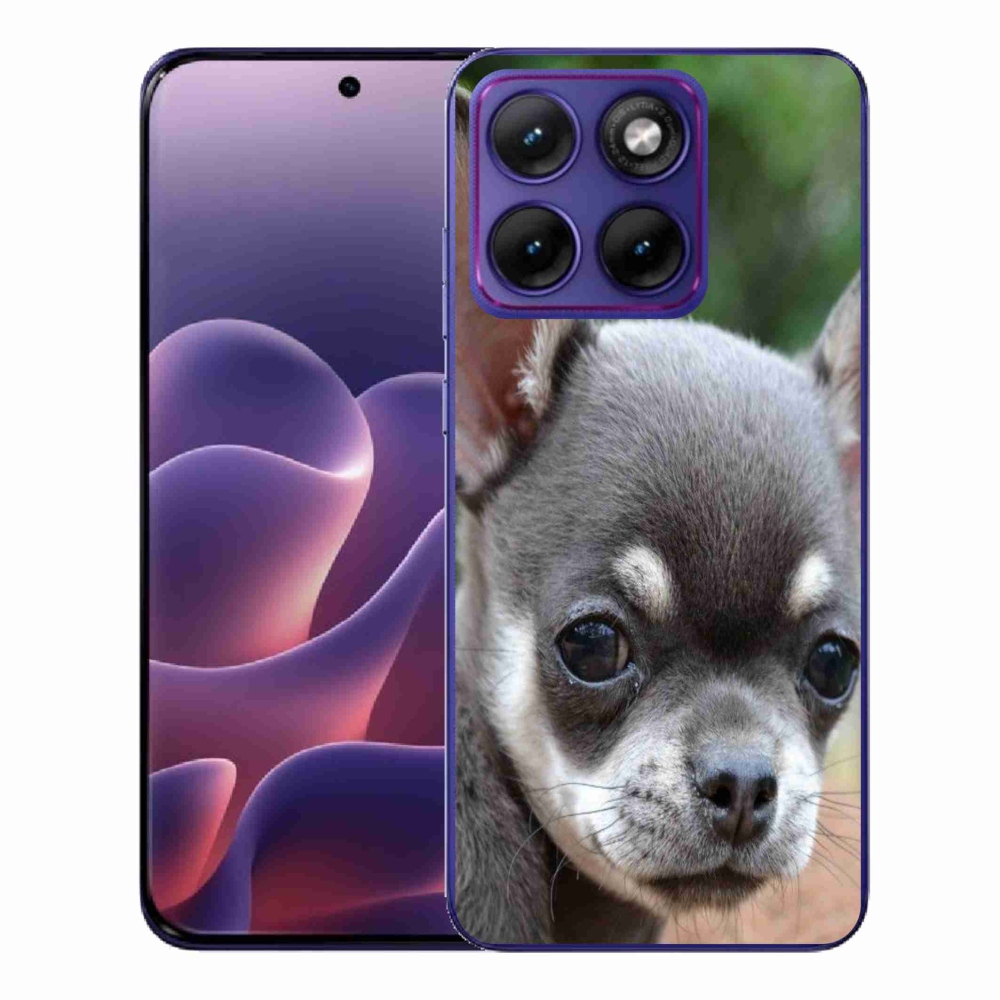 Gelový kryt mmCase na Motorola Edge 70 Fusion - čivava