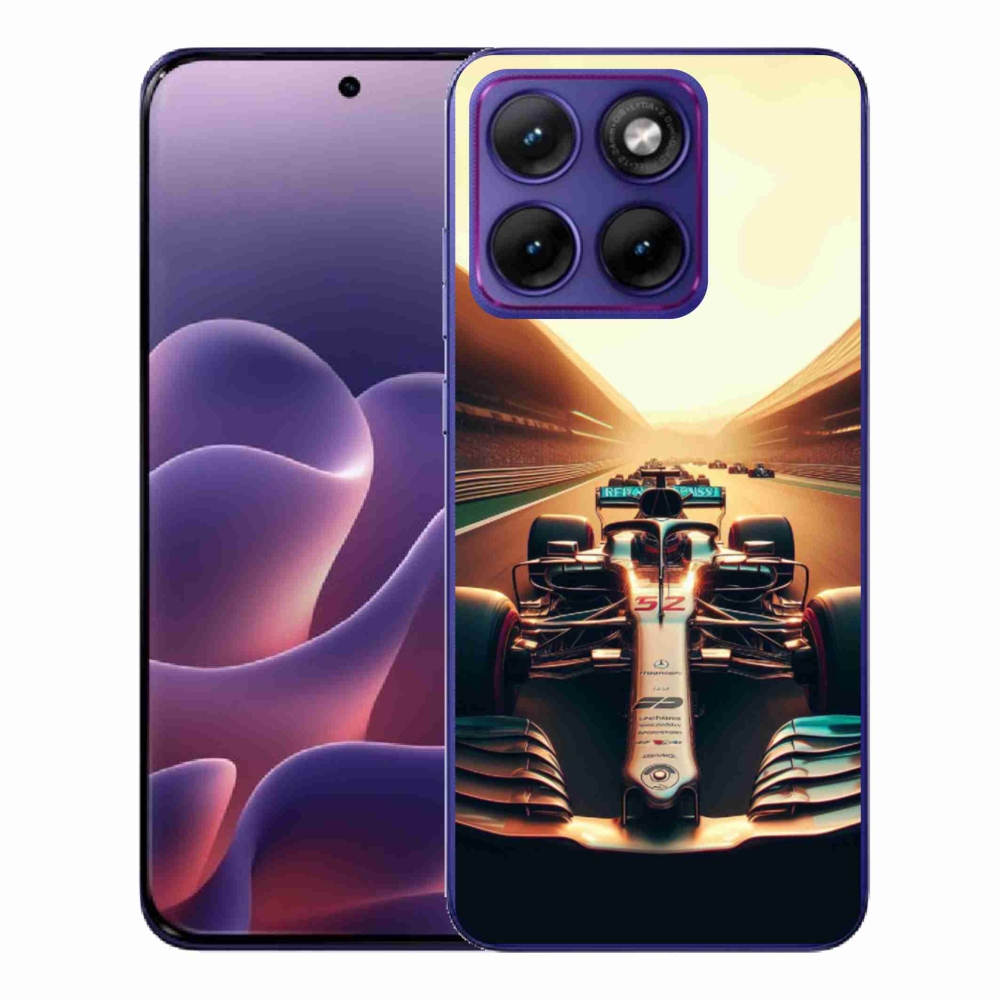 Gelový kryt mmCase na Motorola Edge 70 Fusion - formule 1