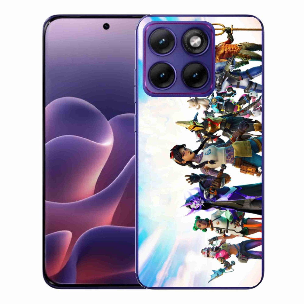 Gelový kryt mmCase na Motorola Edge 70 Fusion - fortnite