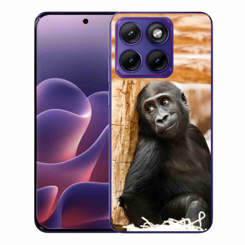 Gelový kryt mmCase na Motorola Edge 70 Fusion - gorila