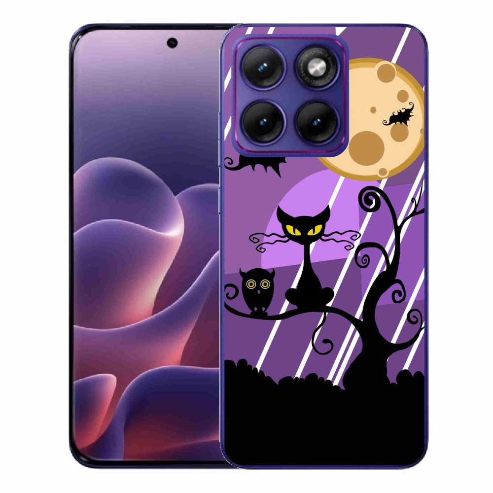 Gelový kryt mmCase na Motorola Edge 70 Fusion - halloween