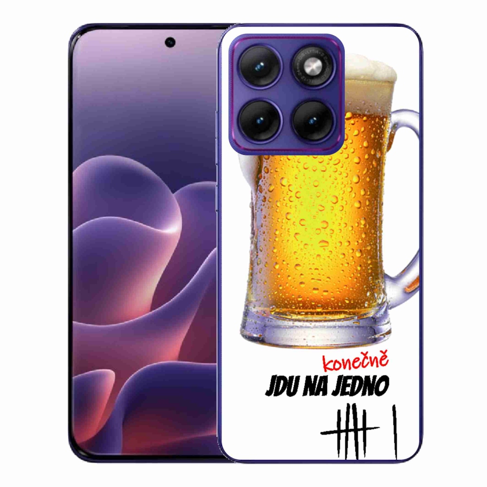 Gelový kryt mmCase na Motorola Edge 70 Fusion - jdu na jedno