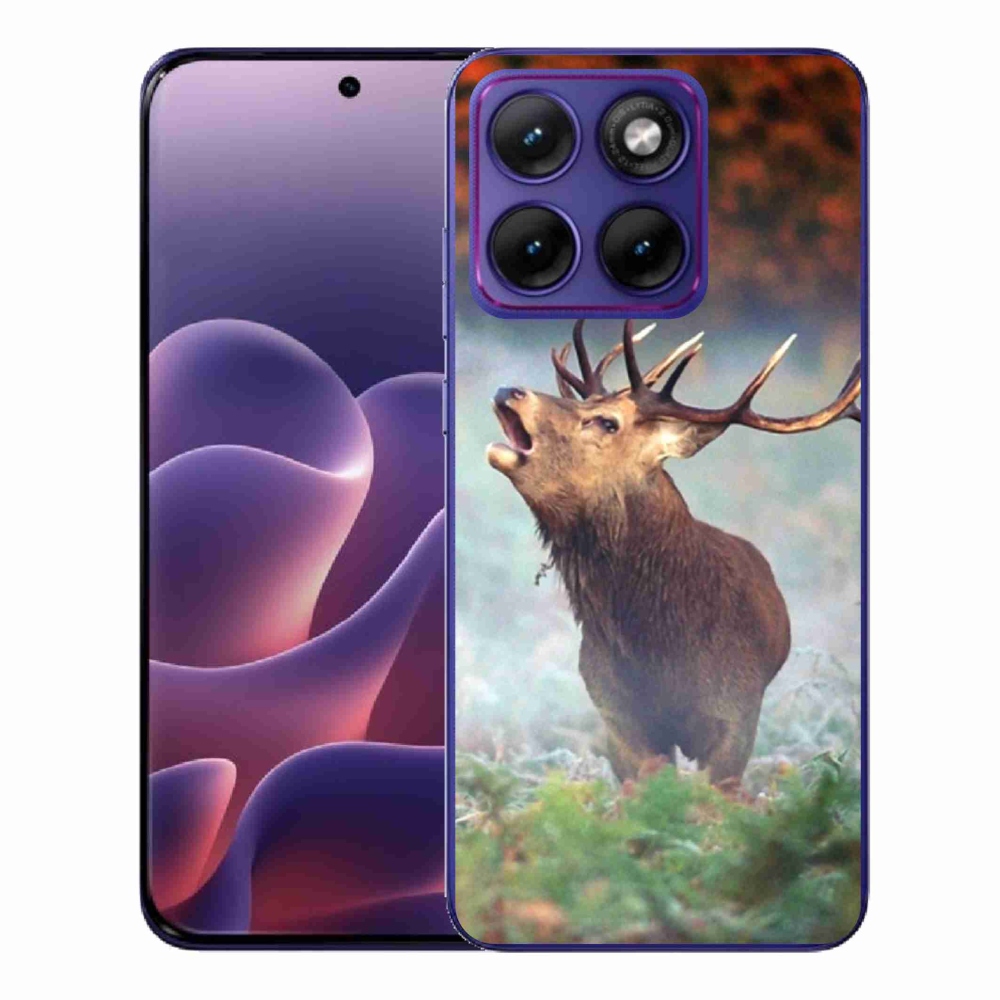 Gelový kryt mmCase na Motorola Edge 70 Fusion - jelen 2