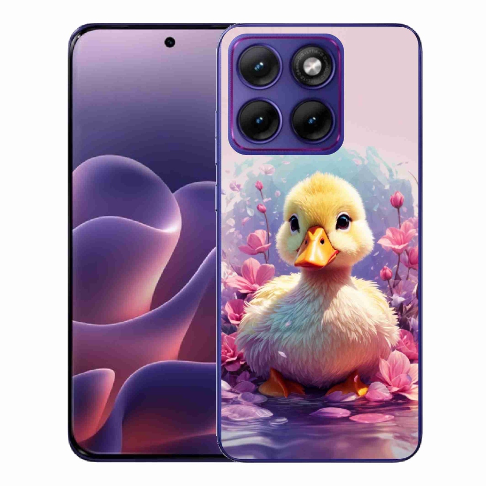 Gelový kryt mmCase na Motorola Edge 70 Fusion - kachnička