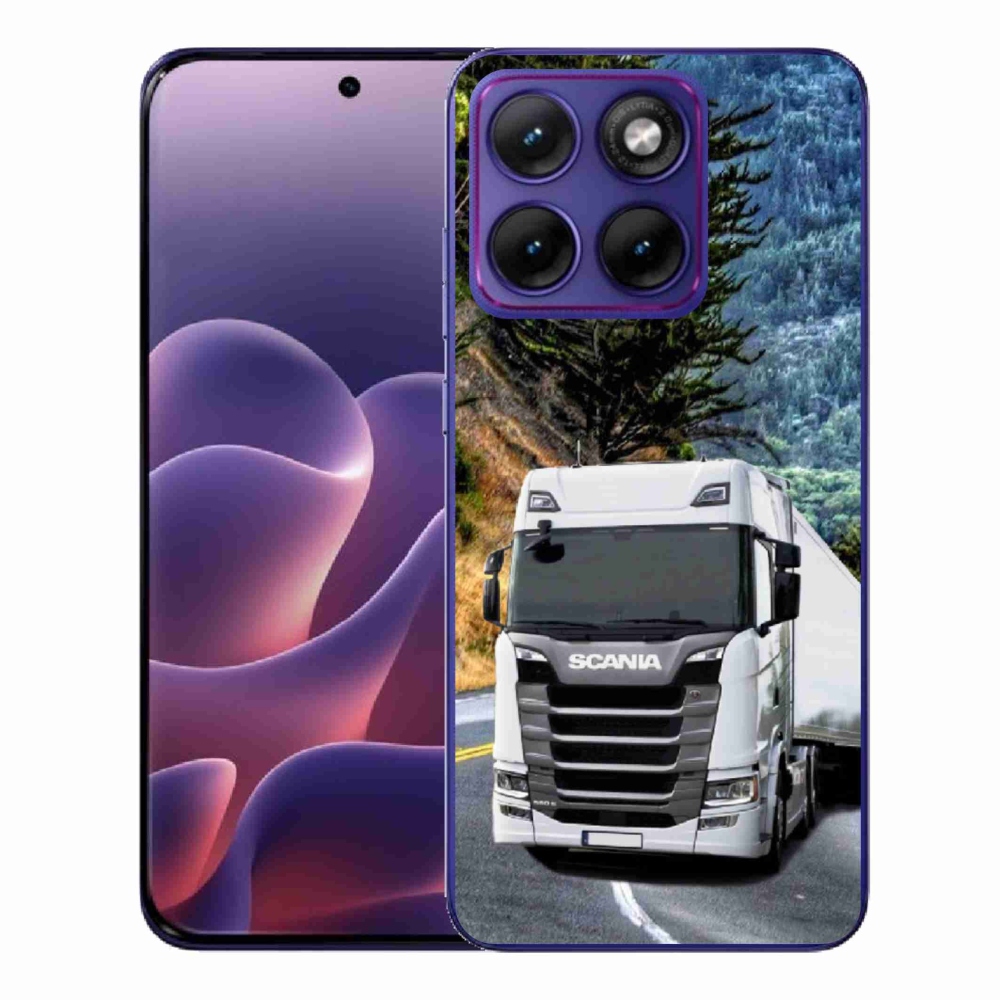Gelový kryt mmCase na Motorola Edge 70 Fusion - kamion 1