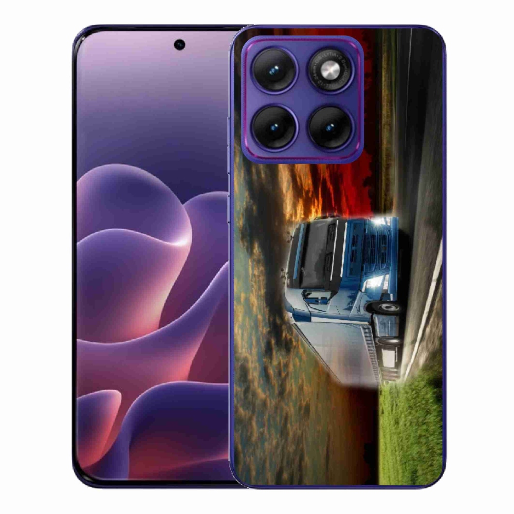 Gelový kryt mmCase na Motorola Edge 70 Fusion - kamion 4