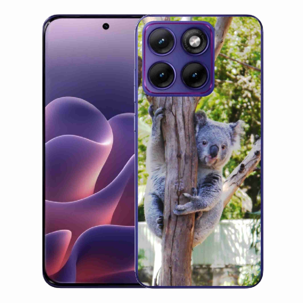 Gelový kryt mmCase na Motorola Edge 70 Fusion - koala