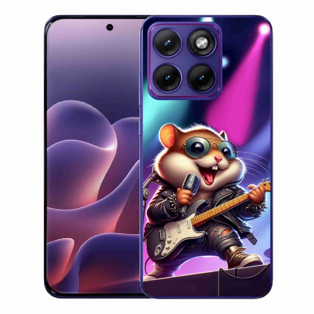 Gelový kryt mmCase na Motorola Edge 70 Fusion - křeček rocker