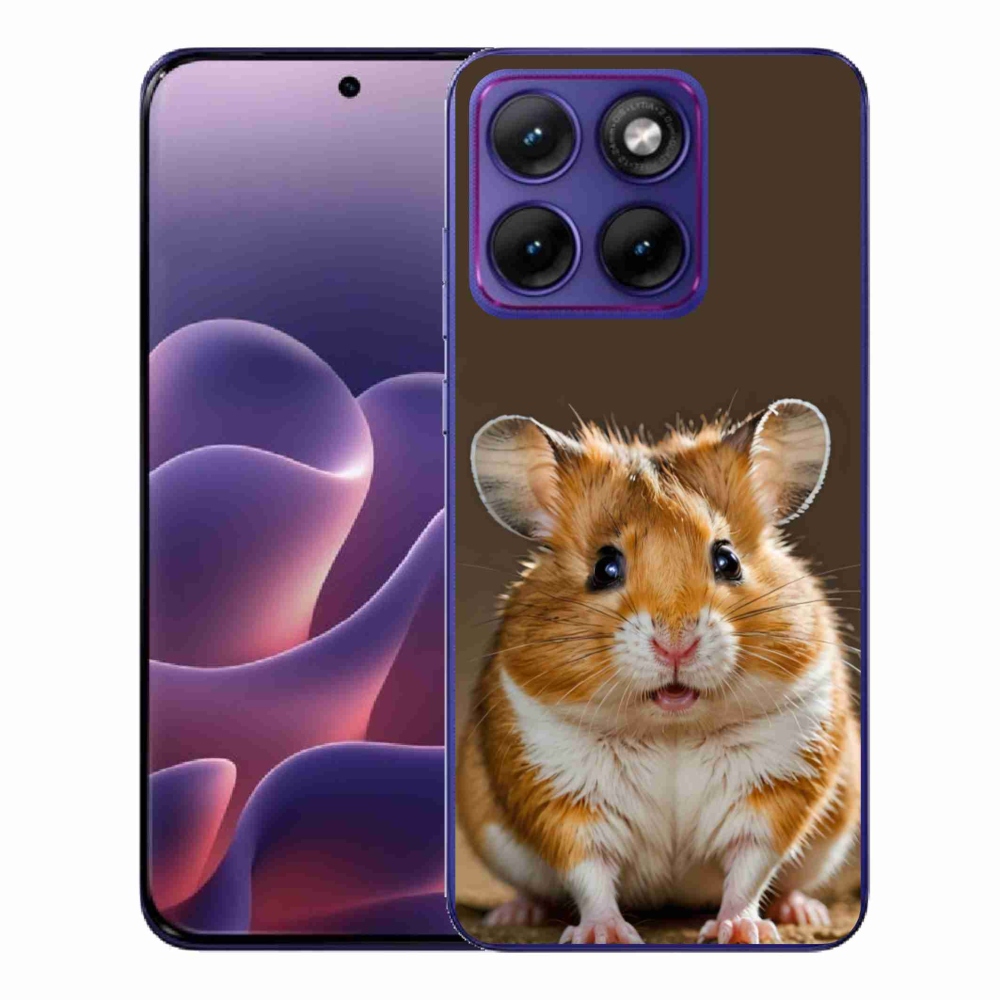 Gelový kryt mmCase na Motorola Edge 70 Fusion - křeček