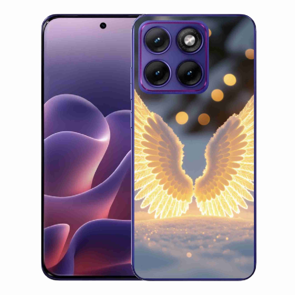 Gelový kryt mmCase na Motorola Edge 70 Fusion - křídla