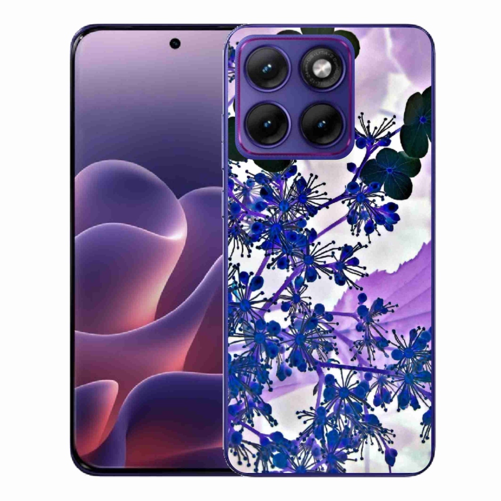 Gelový kryt mmCase na Motorola Edge 70 Fusion - květ hortenzie