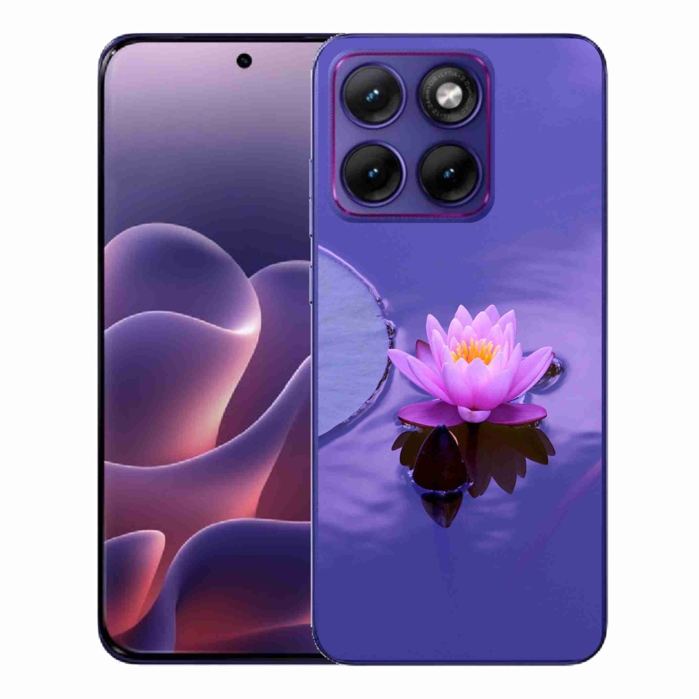 Gelový kryt mmCase na Motorola Edge 70 Fusion - květ na hladině