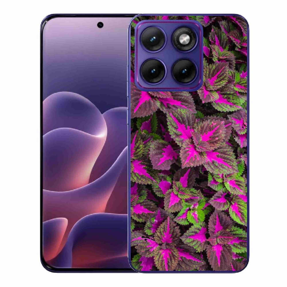 Gelový kryt mmCase na Motorola Edge 70 Fusion - květiny 10