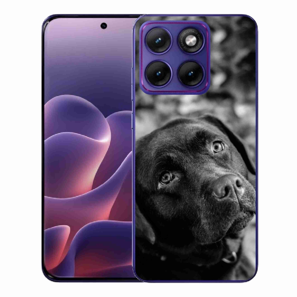 Gelový kryt mmCase na Motorola Edge 70 Fusion - labrador