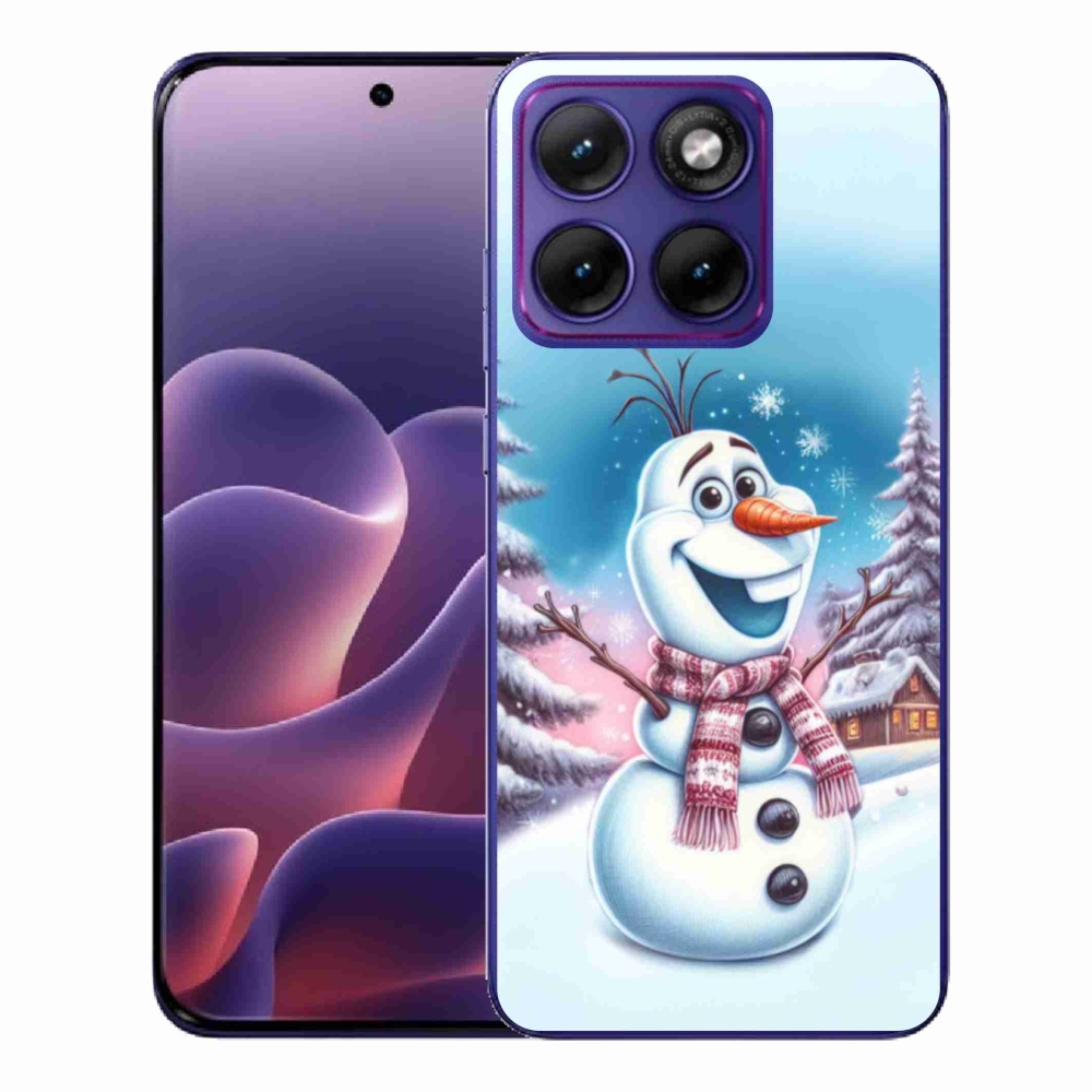 Gelový kryt mmCase na Motorola Edge 70 Fusion - ledové království