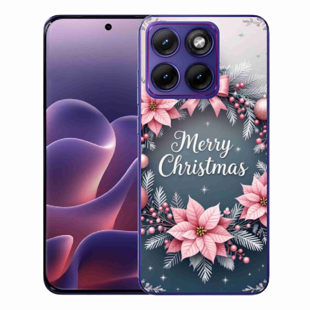 Gelový kryt mmCase na Motorola Edge 70 Fusion - merry christmas
