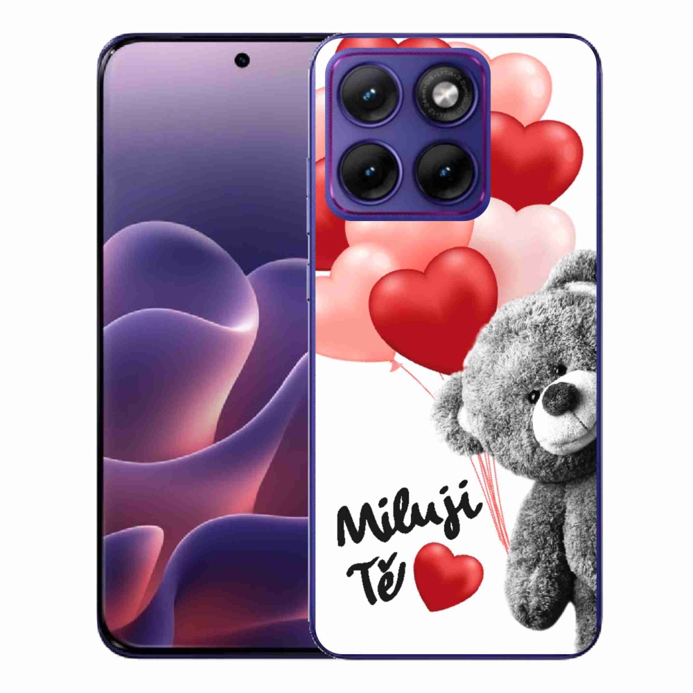 Gelový kryt mmCase na Motorola Edge 70 Fusion - miluji Tě