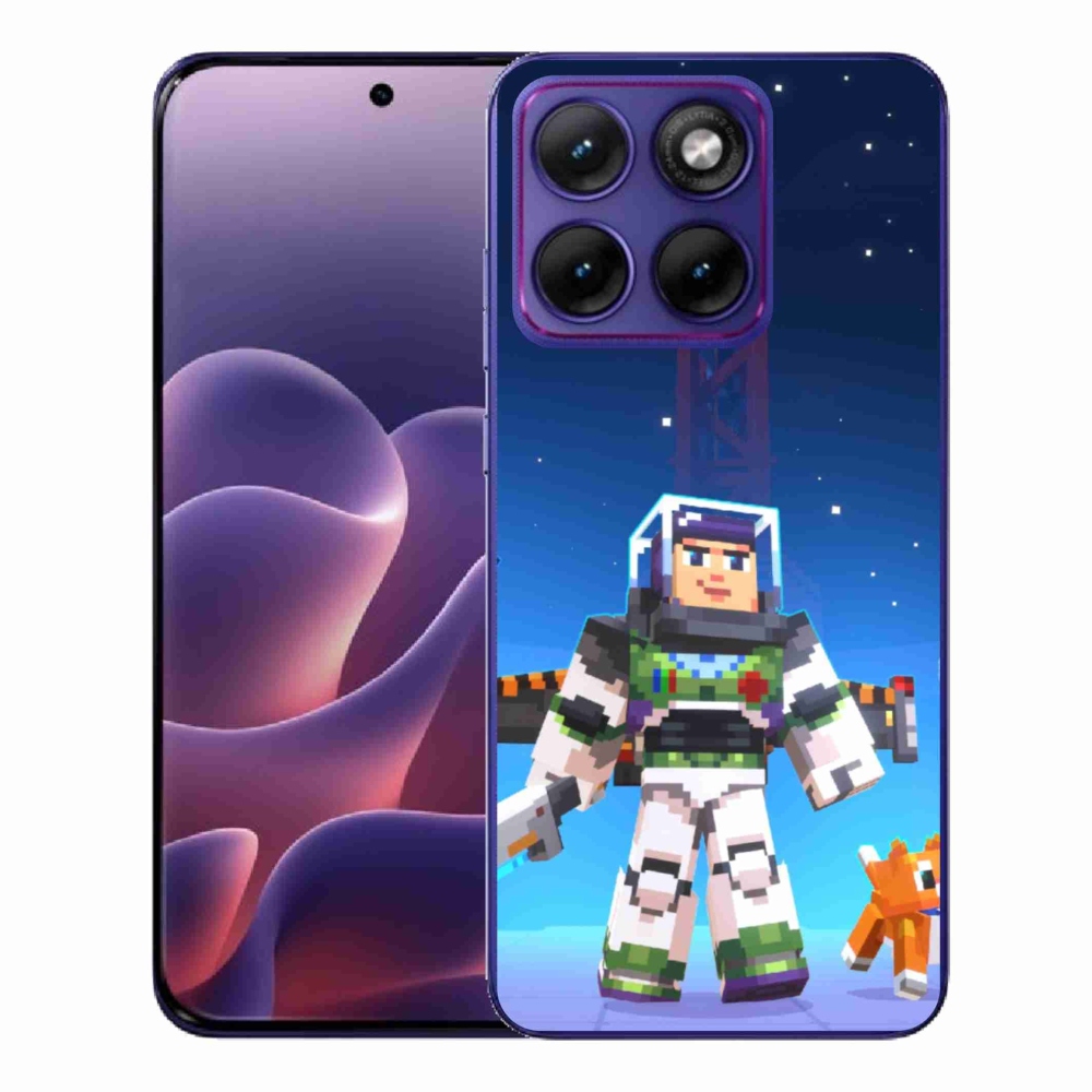 Gelový kryt mmCase na Motorola Edge 70 Fusion - minecraft 2