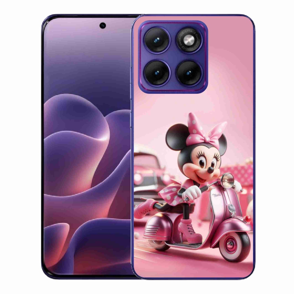 Gelový kryt mmCase na Motorola Edge 70 Fusion - minnie 1
