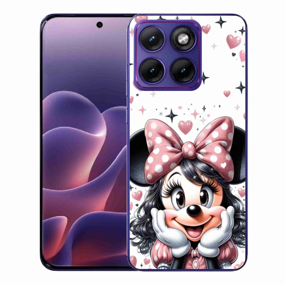 Gelový kryt mmCase na Motorola Edge 70 Fusion - minnie