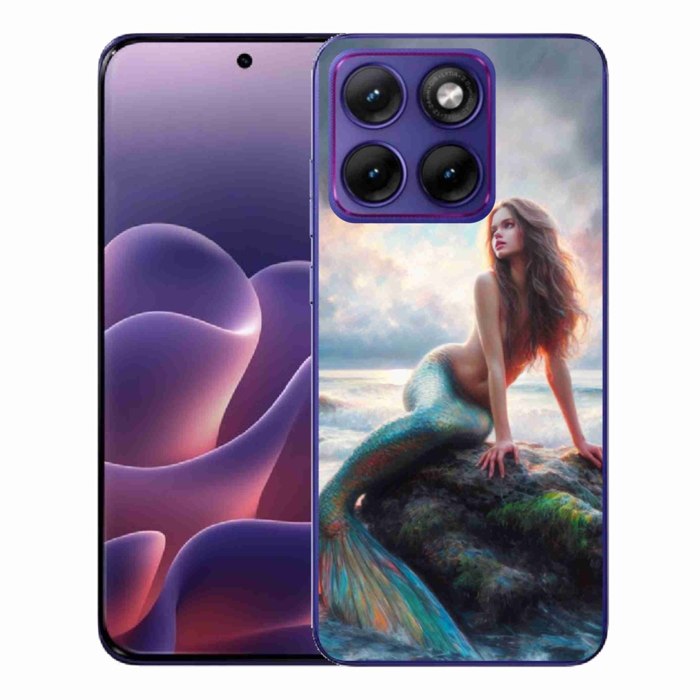 Gelový kryt mmCase na Motorola Edge 70 Fusion - mořská panna