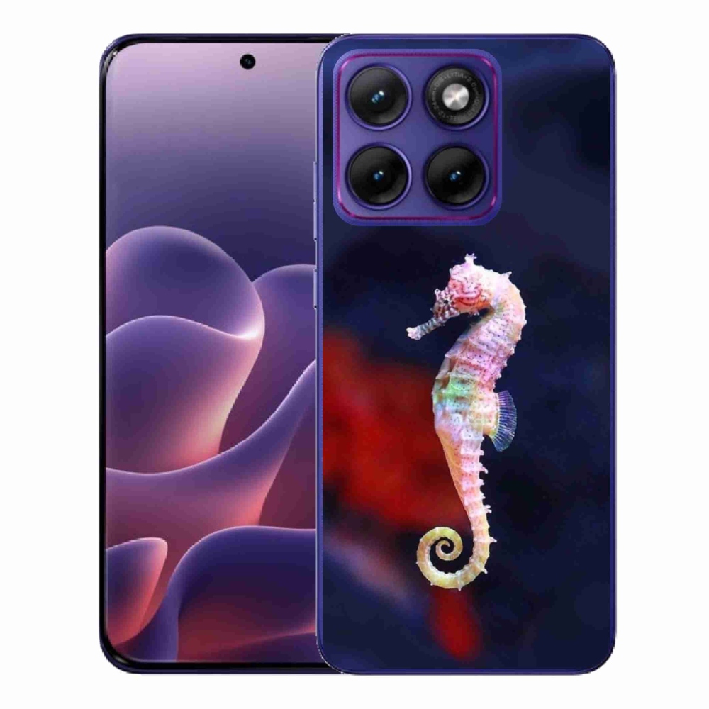 Gelový kryt mmCase na Motorola Edge 70 Fusion - mořský koník