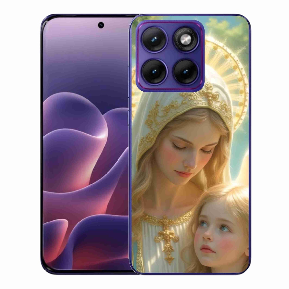 Gelový kryt mmCase na Motorola Edge 70 Fusion - náboženský motiv 2