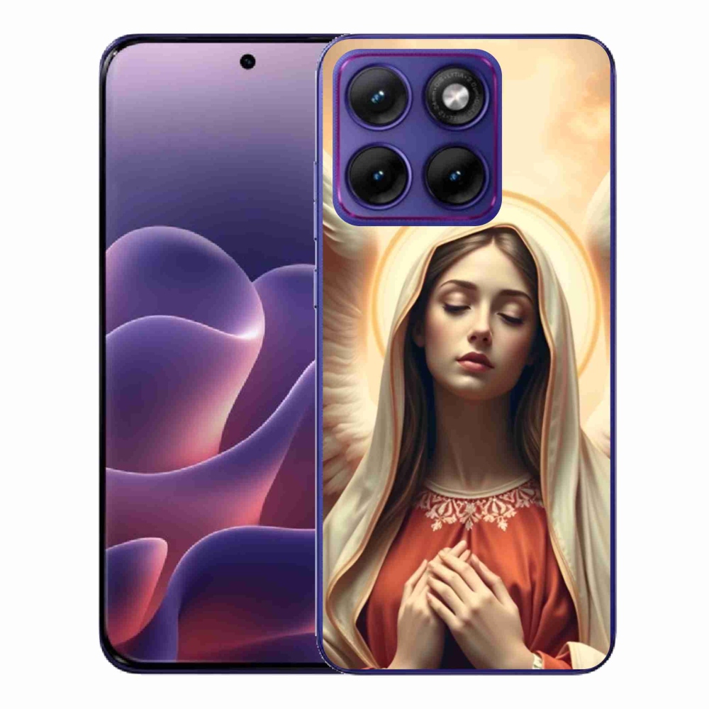 Gelový kryt mmCase na Motorola Edge 70 Fusion - náboženský motiv