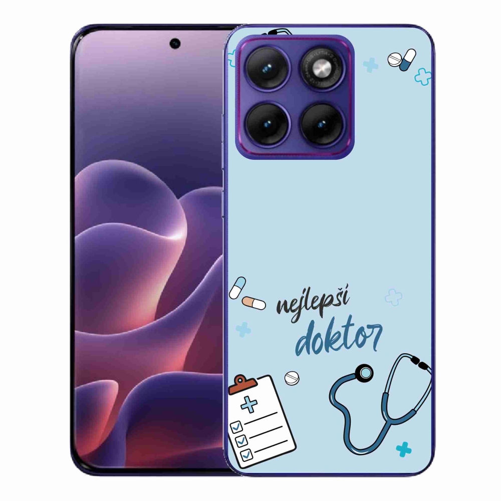 Gelový kryt mmCase na Motorola Edge 70 Fusion - nejlepší doktor