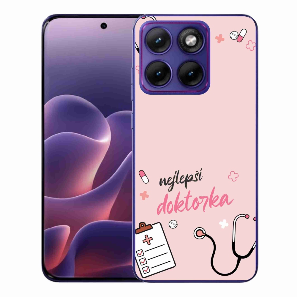 Gelový kryt mmCase na Motorola Edge 70 Fusion - nejlepší doktorka