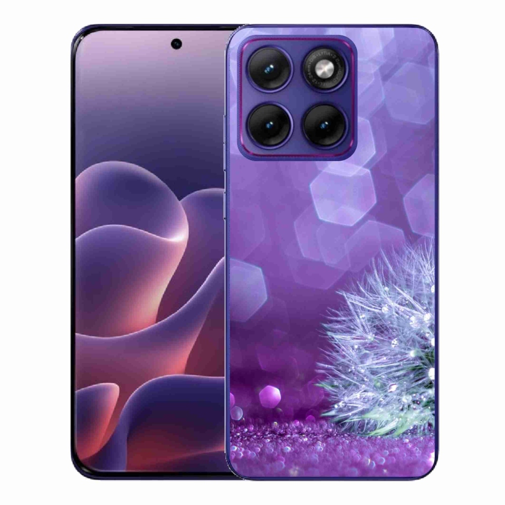 Gelový kryt mmCase na Motorola Edge 70 Fusion - odkvetlá pampeliška 2