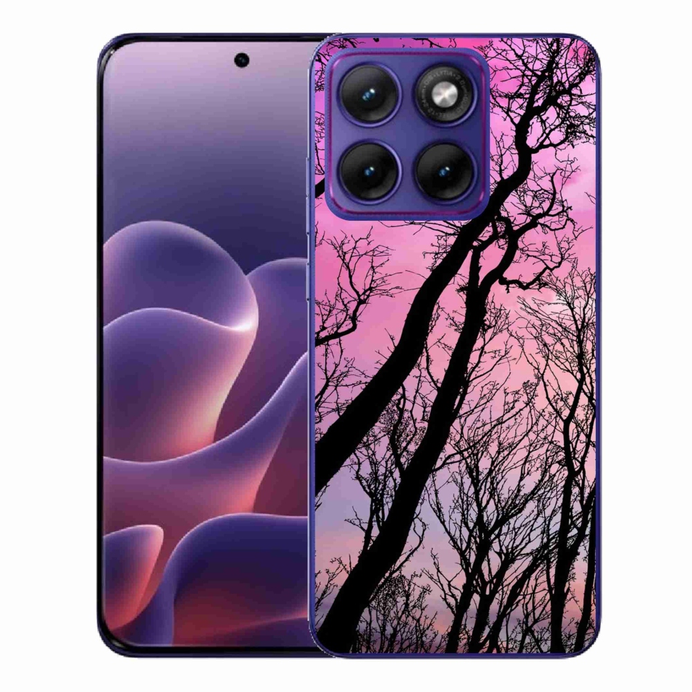 Gelový kryt mmCase na Motorola Edge 70 Fusion - opadané stromy