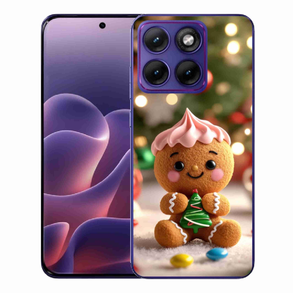 Gelový kryt mmCase na Motorola Edge 70 Fusion - perníček