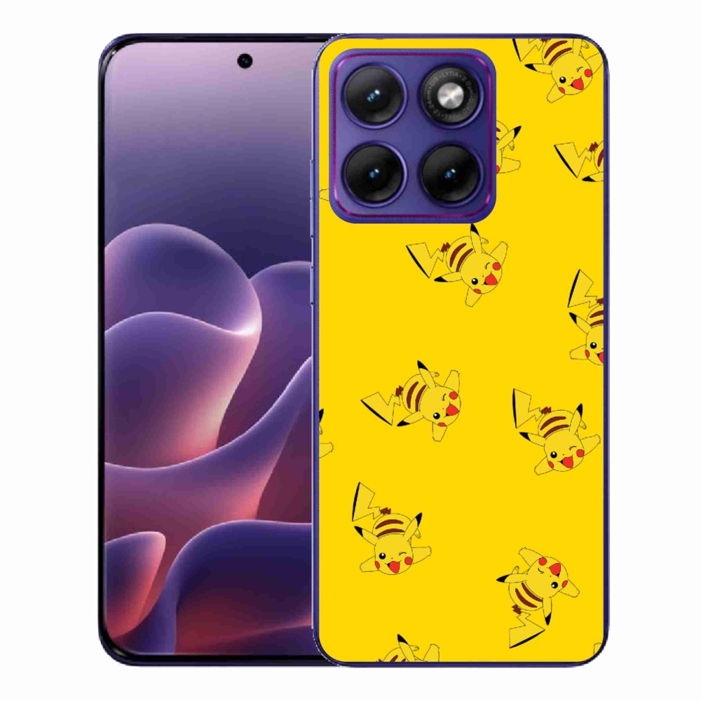 Gelový kryt mmCase na Motorola Edge 70 Fusion - pikachu