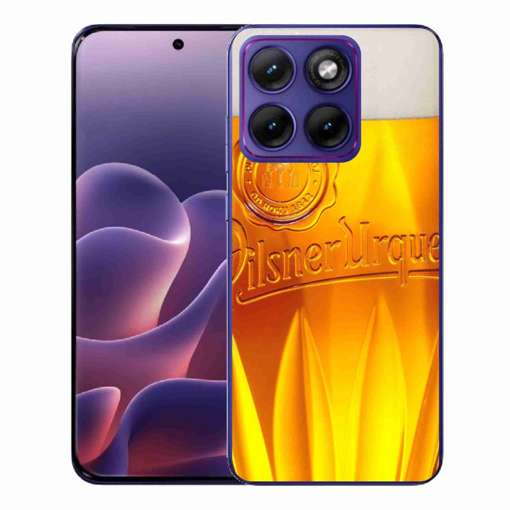Gelový kryt mmCase na Motorola Edge 70 Fusion - pivo
